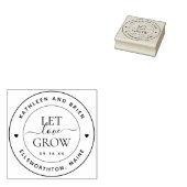 Liebe gelassen Skript erstellen Gummistempel (Stempel)