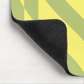 Liebe Gelb auf Sangengrün Mousepad (Ecke)