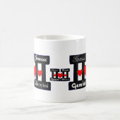 ♊ Liebe Gemini-Zodiac Sign Classic Kaffee Kaffeetasse (Mittel)