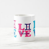 ♊ Liebe Gemini-Zodiac Sign Classic Kaffee Kaffeetasse (Mittel)