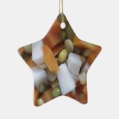 Liebe Gemischtes Gemüse Keramik Ornament (Rechts)