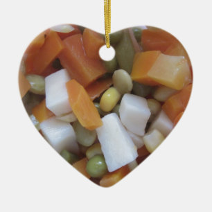 Liebe Gemischtes Gemüse Keramikornament