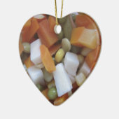 Liebe Gemischtes Gemüse Keramikornament (Links)