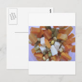Liebe Gemischtes Gemüse Postkarte (Vorne/Hinten)