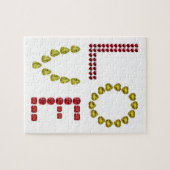 Liebe Gemstone Puzzle (Horizontal)