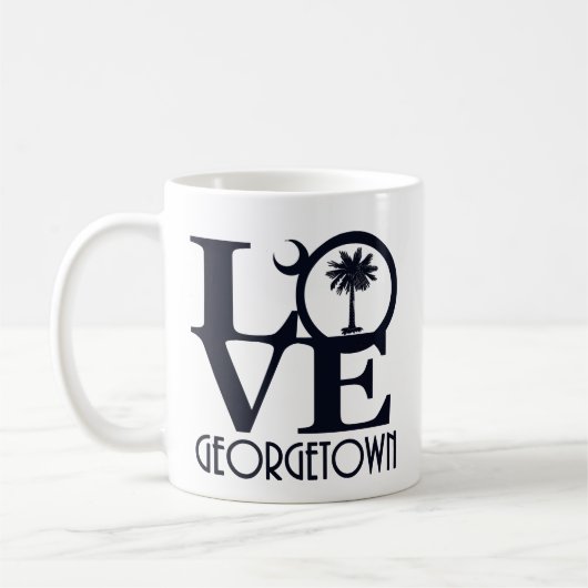 LIEBE Georgetown SC Kaffeetasse (Links)