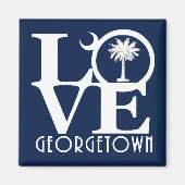 LIEBE Georgetown SC Magnet (Vorne)