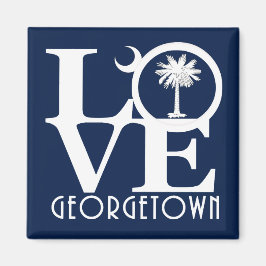 LIEBE Georgetown SC Magnet