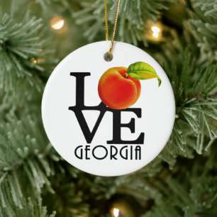 LIEBE Georgien Keramik Ornament