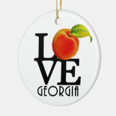 LIEBE Georgien Keramik Ornament (Links)