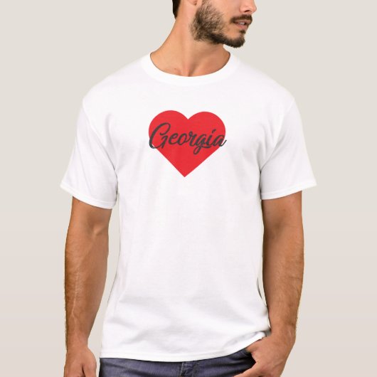 Liebe Georgien T-Shirt (Vorderseite)