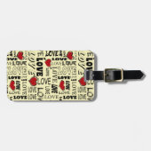 Liebe Gepäckanhänger (Vorderseite horizontal)