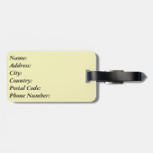 Liebe Gepäckanhänger (Rückseite horizontal)