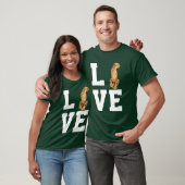 Liebe Gepard-Junge T-Shirt (Unisex)