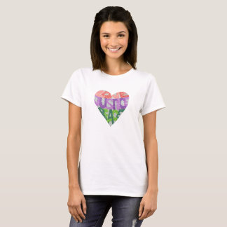 Liebe, Gerechtigkeit, Frieden - das T-Shirt der