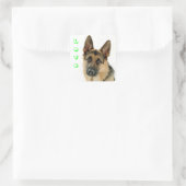 Liebe German Shepherd Puppy Dog Stickers (Tasche)