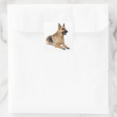 Liebe German Shepherd Puppy Dog Stickers (Tasche)