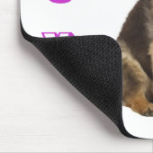 Liebe German Shepherd Welpe Hund Computer Mousepad (Ecke)