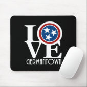 LIEBE Germantown Tennessee Mousepad (Mit Mouse)