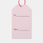 Liebe Geschenkanhänger (Rückseite)