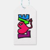 Liebe Geschenkanhänger (Rückseite)