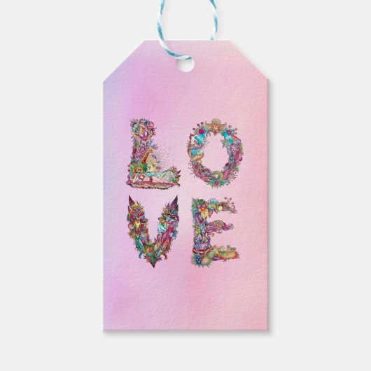 LIEBE GESCHENKANHÄNGER (Vorderseite)