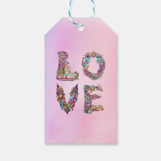 LIEBE GESCHENKANHÄNGER (Rückseite)