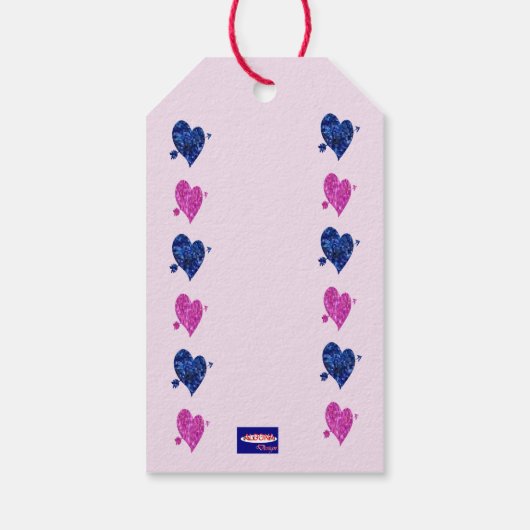 Liebe Geschenkanhänger (Rückseite)