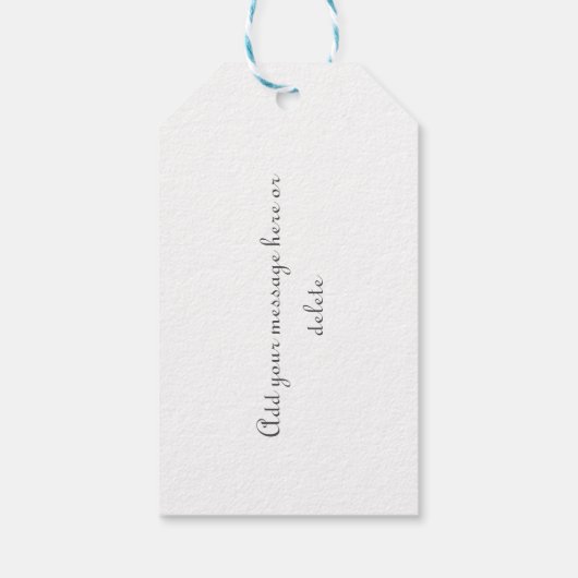 Liebe! Geschenkanhänger (Rückseite)