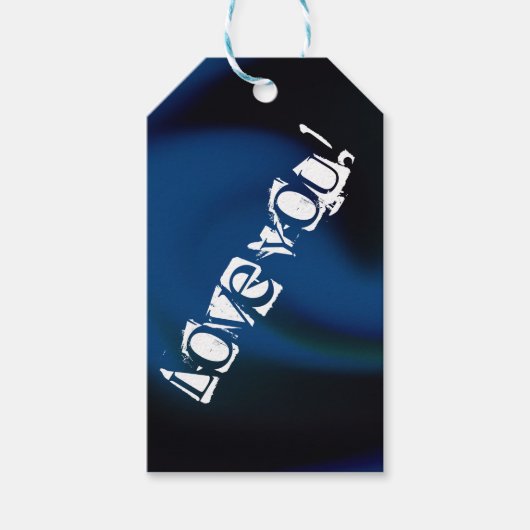 Liebe! Geschenkanhänger (Vorderseite)