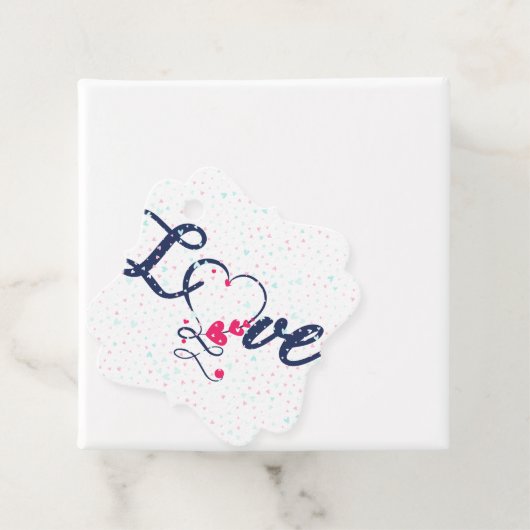 Liebe Geschenkanhänger (Beispiel)