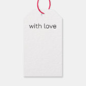 Liebe Geschenkanhänger (Rückseite)