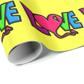 Liebe Geschenkpapier (Rolleneckpunkt)