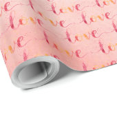 Liebe Geschenkpapier (Rolleneckpunkt)