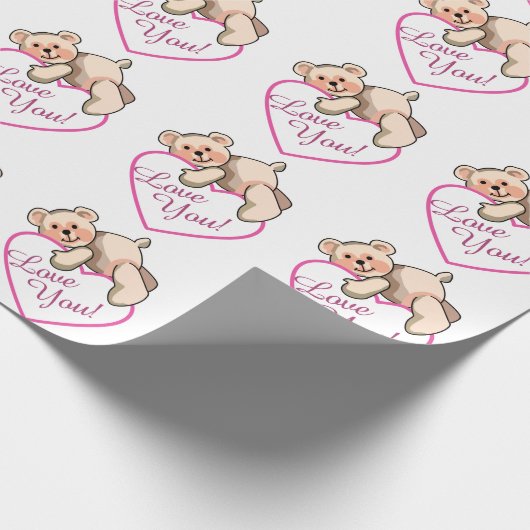 Liebe! Geschenkpapier (Ecke)