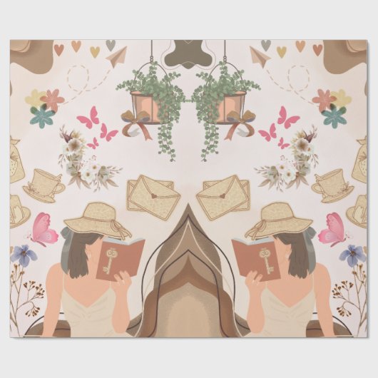 Liebe Geschenkpapier (Flach)