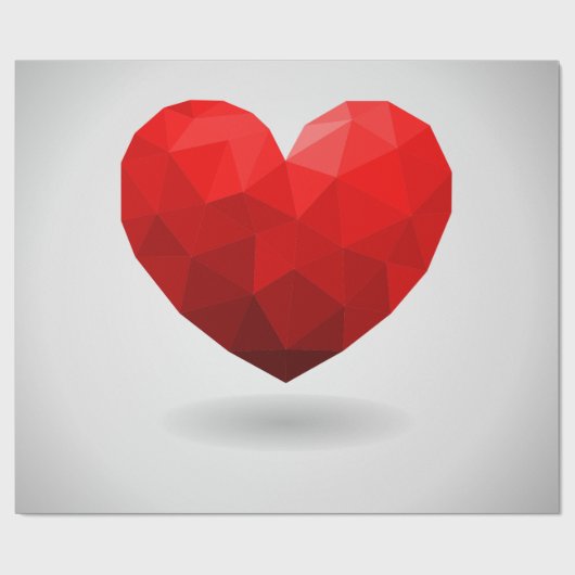 Liebe Geschenkpapier (Flach)