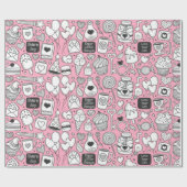 Liebe Geschenkpapier (Flach)