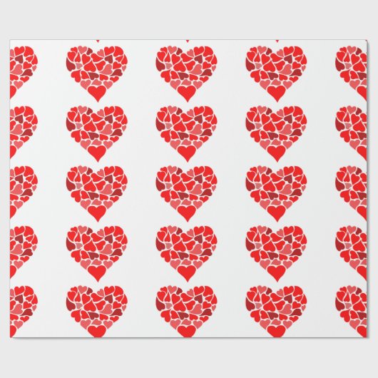 Liebe Geschenkpapier (Flach)