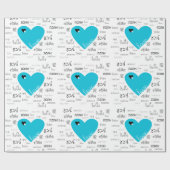 Liebe Geschenkpapier (Flach)