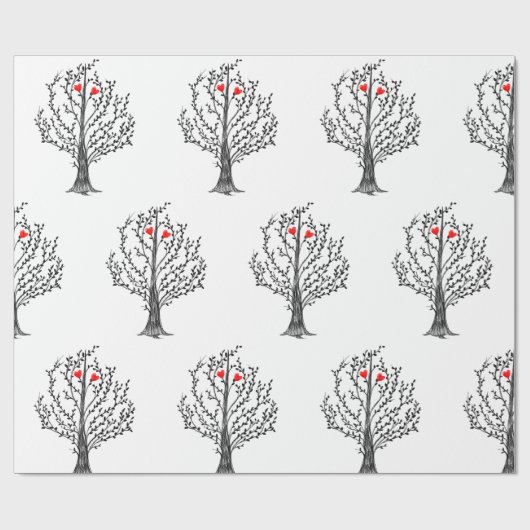 Liebe Geschenkpapier (Flach)