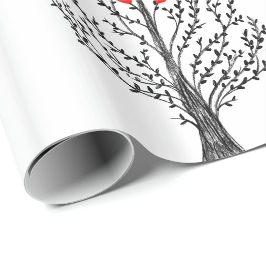 Liebe Geschenkpapier (Rolleneckpunkt)