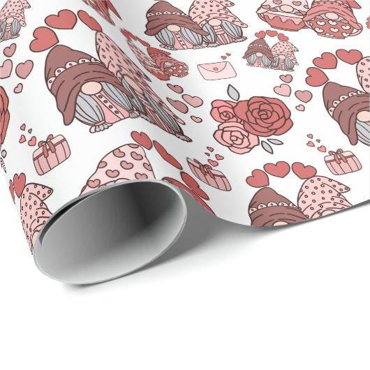 Liebe Geschenkpapier (Rolleneckpunkt)