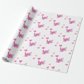 Liebe Geschenkpapier (Ungerollt)