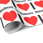 Liebe Geschenkpapier (Rolleneckpunkt)