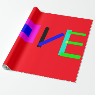 Liebe Geschenkpapier