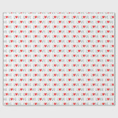 Liebe Geschenkpapier (Flach)