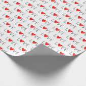 Liebe Geschenkpapier (Ecke)