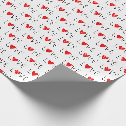 Liebe Geschenkpapier (Ecke)