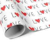 Liebe Geschenkpapier (Rolleneckpunkt)